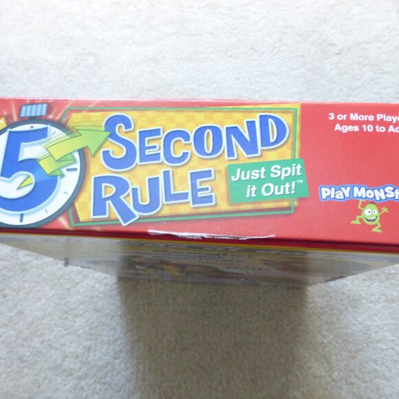 PLAY MONSTER 5 Second Rule Game - Ages 10+ - Picture 5 of 7